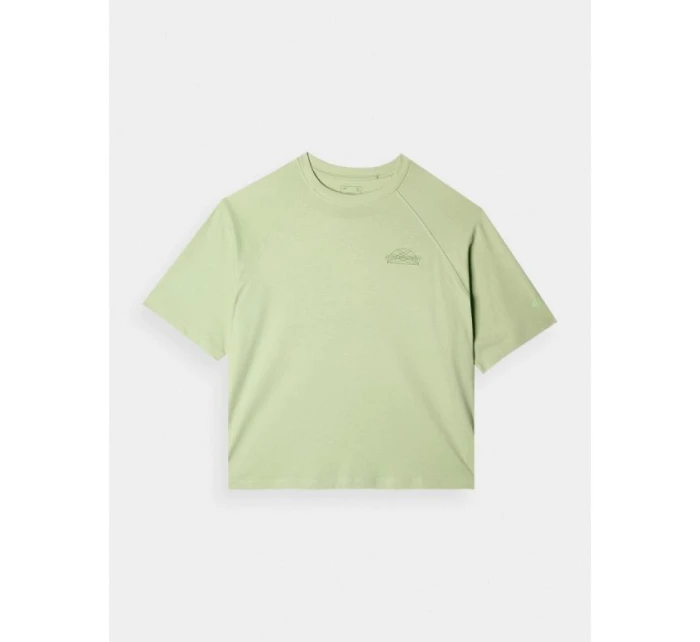 Dámské tričko oversize s potiskem model 21898134 - 4F