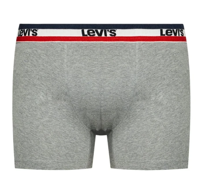 Pánské boxerky 3Pack 37149-0544 black/grey - Levi's