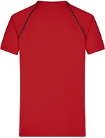 JN 496 Pánské funkční tričko model 22486860 red/black - Daiber
