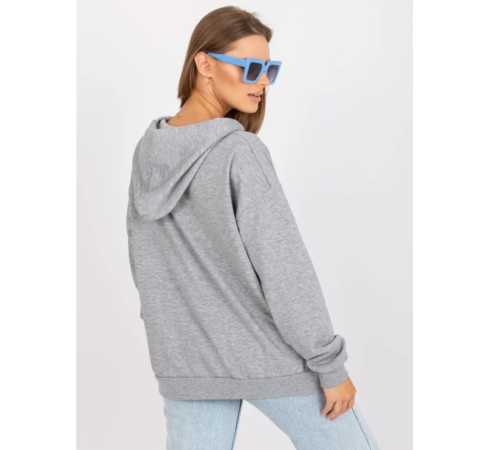 Mikina EM BL 402.15P šedá