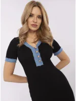 Šaty NM SK model 20989432 černé - FPrice