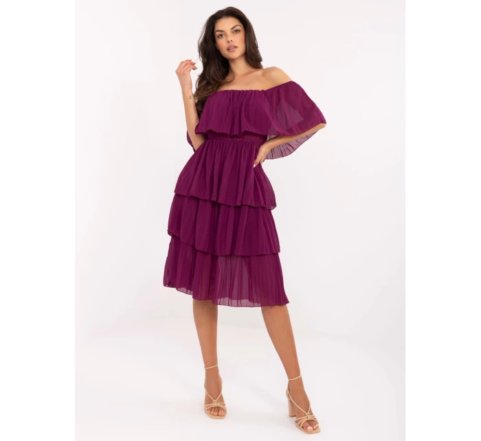 Sukienka TW SK BI model 21207210 fioletowy - FPrice