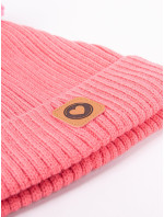 Yoclub Dívčí zimní čepice CZZ-0439G-AA10 Pink