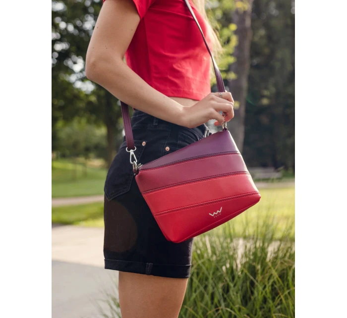 Kabelka VUCH Coalie Striped Red