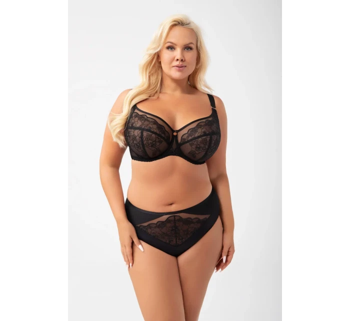 BIG SOFT BRA BLACK model 21165346 - Gorsenia