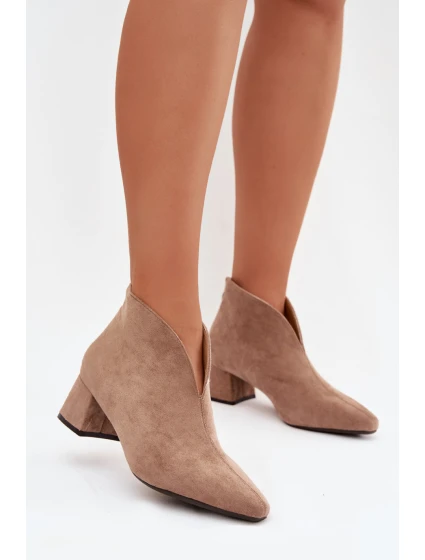 Boty na podpatku model 223590 Step in style Boty na podpatku model 223590 Step in style