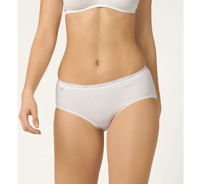 Dámské kalhotky Sloggi Basic+ Midi bílé