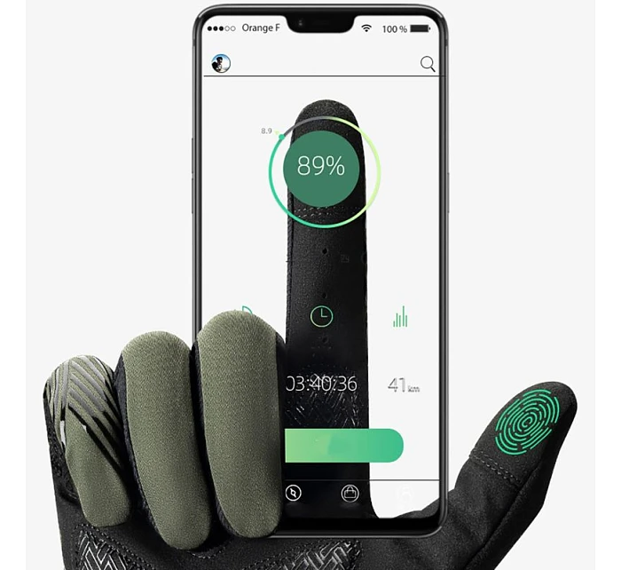 Cyklistické rukavice  velikost: S zelené model 22083558 - Rockbros