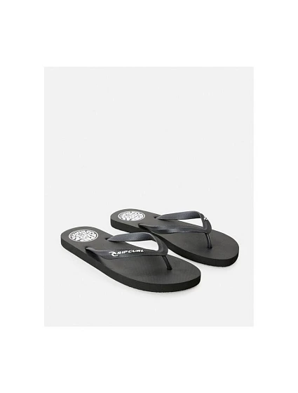 Plážové žabky RIP CURL Icons Of Surf Bloom Open Toe, černé