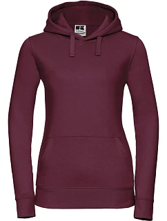Dámská mikina s kapucí "Authentic" 10. burgundy model 22472700 - Russell Athletic