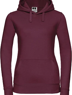 Dámská mikina s kapucí "Authentic" 10. burgundy model 22472700 - Russell Athletic