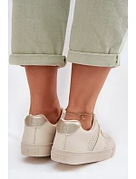 Dámské síťované tenisky Big Star TT274292 Béžové