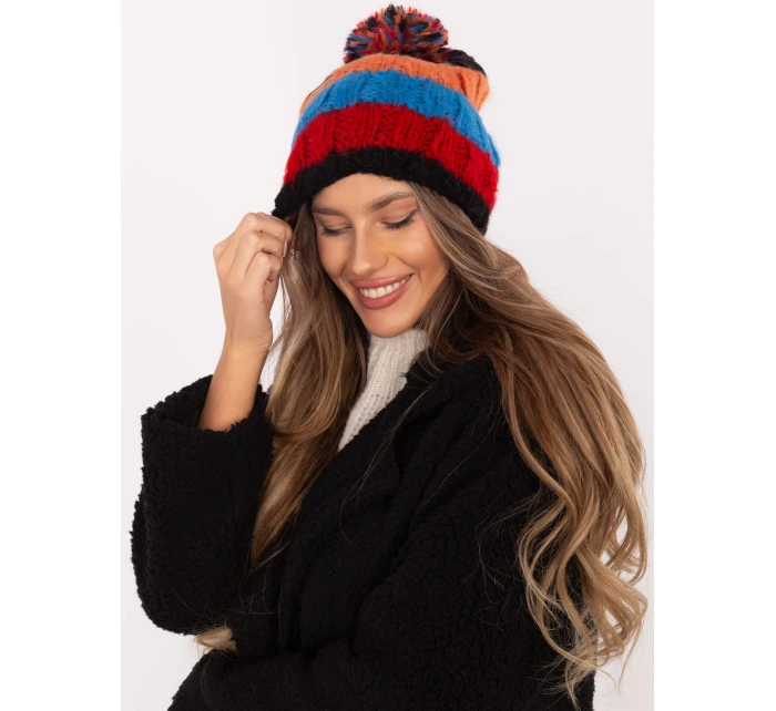 Czapka AT CZ model 21798061 ciemny bezowy - FPrice