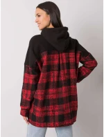 Mikina RV BL 7312.14 černá a červená