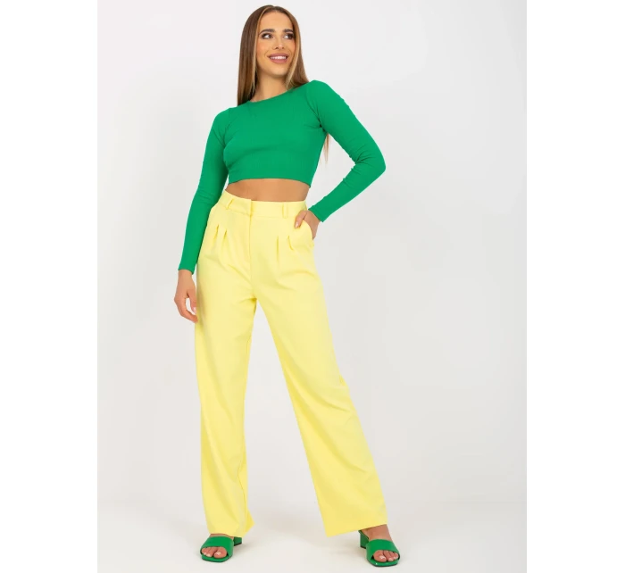 Kalhoty TO SP 18155.21P jasně žlutá