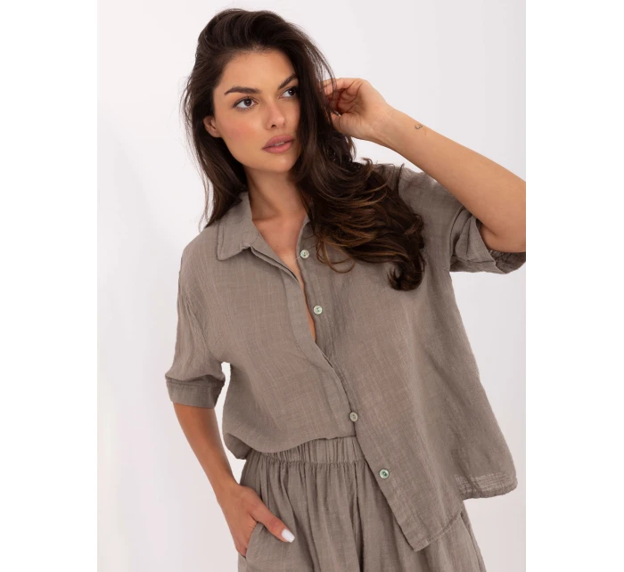 Komplet TW KMPL BI model 21204692 ciemny bezowy - FPrice Komplet TW KMPL BI model 21204692 ciemny bezowy - FPrice