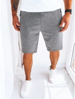 Pánské tmavě šedé teplákové šortky Dstreet model 21968948 - FashionStreet Pánské tmavě šedé teplákové šortky Dstreet model 21968948 - FashionStreet