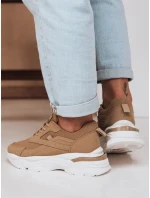 Dámské tenisky na platformě SPORTLITE khaki FashionStreet ZY0585