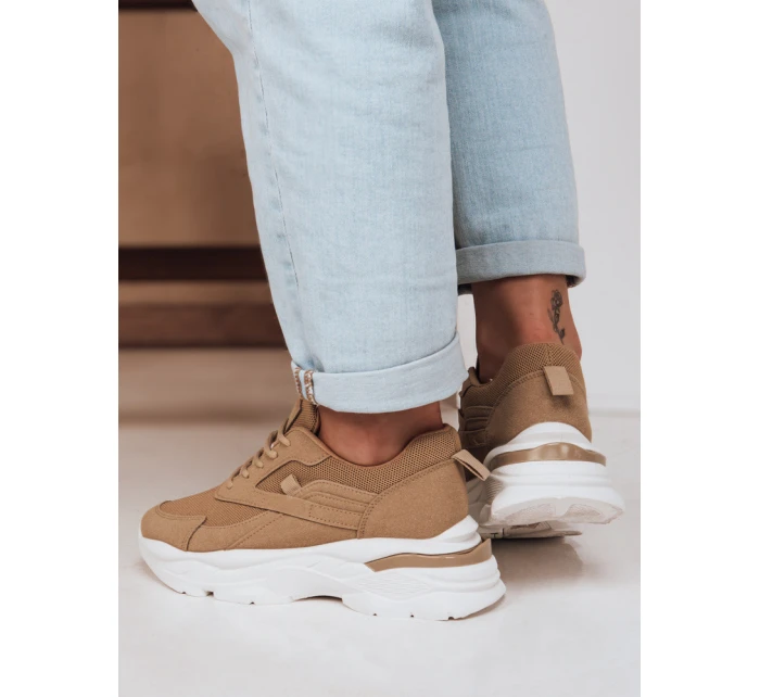 Dámské tenisky na platformě SPORTLITE khaki FashionStreet ZY0585
