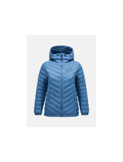 Peak Performance W Frost Down Hood Jacket modrá