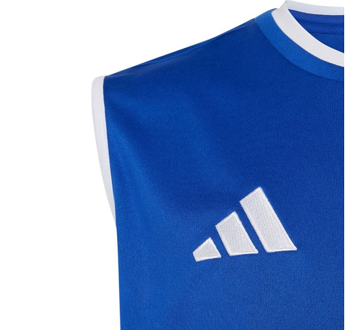 Adidas Entrada 26 dětské tričko bez rukávů modré KB3938