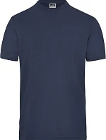 Daiber JN 1802 Pánské pracovní tričko z bio bavlny - Solid 02.1802 navy