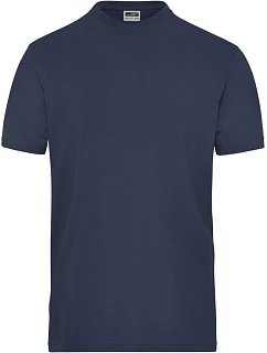 Daiber JN 1802 Pánské pracovní tričko z bio bavlny - Solid 02.1802 navy