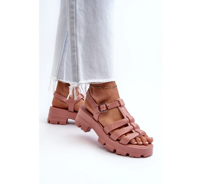 Dámské Sandály  Špinavě Růžové model 21661728 - Zaxy