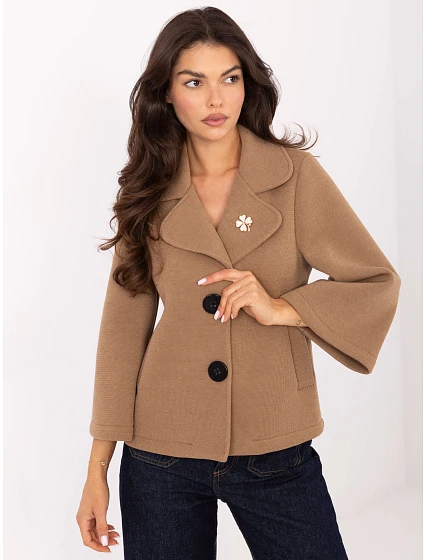 IT KR bunda FL8159.24 camel IT KR bunda FL8159.24 camel