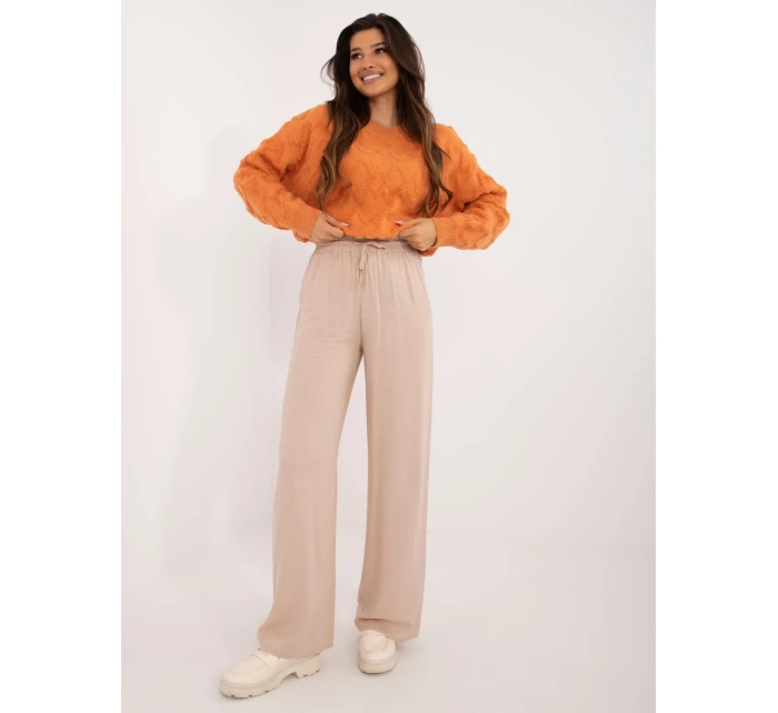 Spodnie LK SP model 20459100 beżowy - FPrice Spodnie LK SP model 20459100 beżowy - FPrice