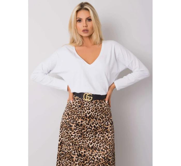 Bluzka RV BZ model 21091647 biały - FPrice Bluzka RV BZ model 21091647 biały - FPrice