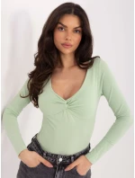 Halenka WT BZ A1221.94 pistáciová Halenka WT BZ A1221.94 pistáciová