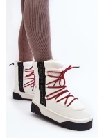 Dámské sněhule se silnou podrážkou, Vegan D.Franklin bílá Dámské sněhule se silnou podrážkou, Vegan D.Franklin bílá