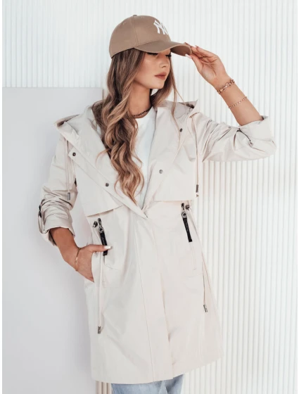 Dámská krémová přechodná bunda Dstreet model 21973552 - FashionStreet Dámská krémová přechodná bunda Dstreet model 21973552 - FashionStreet