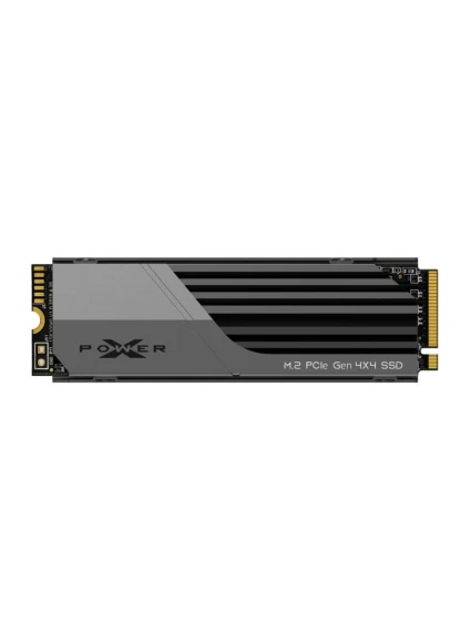 Silicon Power XS70 2TB M.2 PCIe NVMe Gen4x4 TLC 7300/6800 MB/s SSD s chladičem Silicon Power XS70 2TB M.2 PCIe NVMe Gen4x4 TLC 7300/6800 MB/s SSD s chladičem