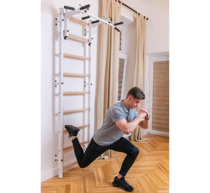 GYMNASTICKÝ ŽEBŘÍK S NASTAVITELNOU KOVOVOU TYČÍ 731W BENCHK GYMNASTICKÝ ŽEBŘÍK S NASTAVITELNOU KOVOVOU TYČÍ 731W BENCHK