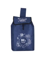 NÁKUPNÍ VOZÍK NA KOLEČKÁCH S RÁMEM 25L MODRÝ