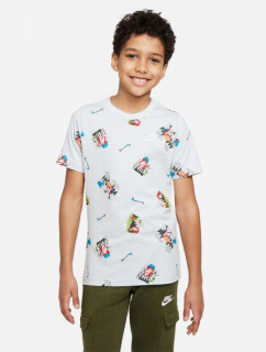 Dětské tričko Sportswear AOP Jr DQ3856-471 - Nike