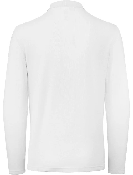 B&C ID.001 LSL Pánské piqué polo s dlouhým rukávem model 22421376 white B&C ID.001 LSL Pánské piqué polo s dlouhým rukávem model 22421376 white