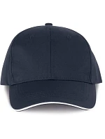 WK WKP 145 6 panelová kšiltovka 20.145W navy/white