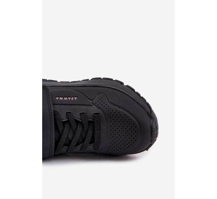 Dětské Lehké Sportovní Boty Na Platformě Černé model 21692401 - Boto