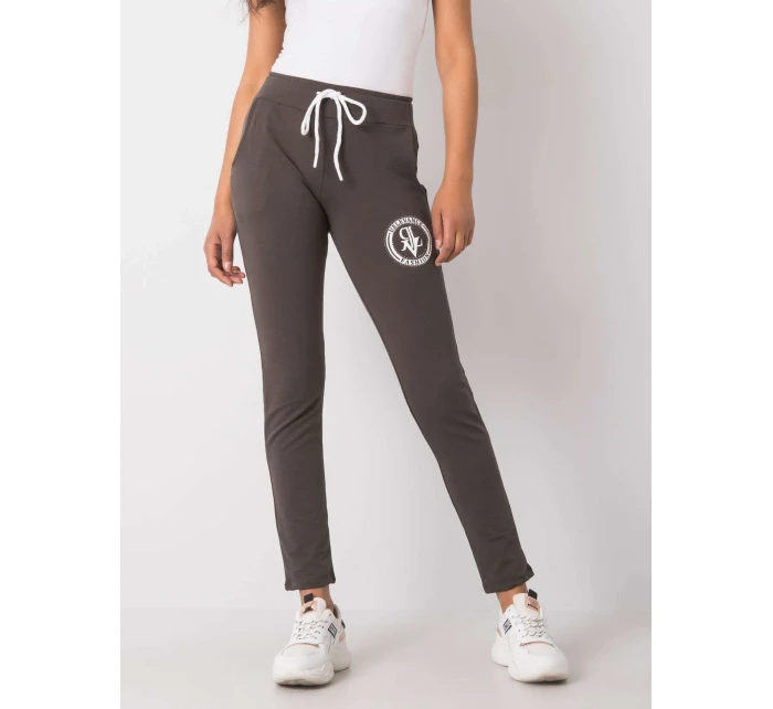 Tepláky RV DR 5405.04X tmavá khaki