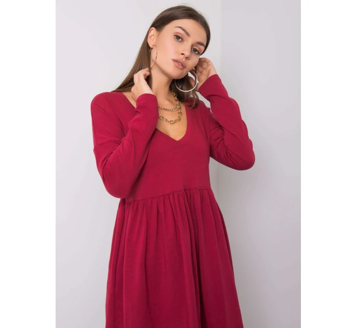 Šaty RV SK 6008.19X kaštanová