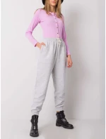 Tepláky TW DR G 080.17 světle šedá