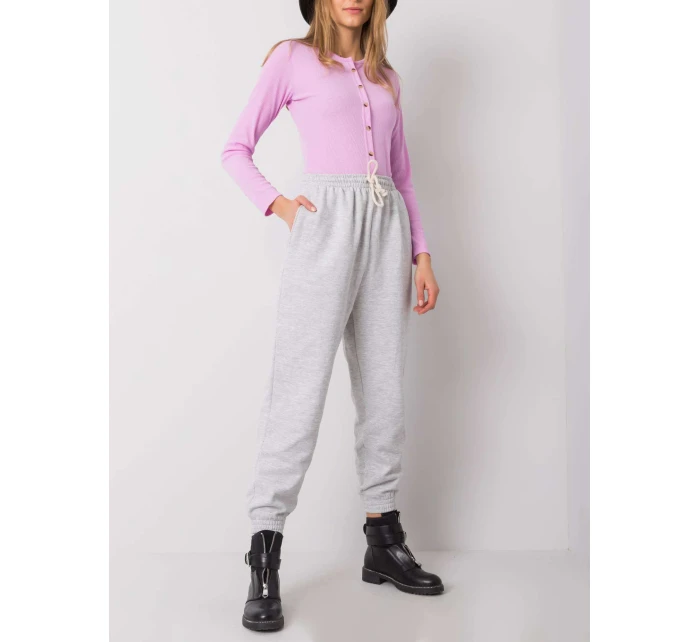 Tepláky TW DR G 080.17 světle šedá