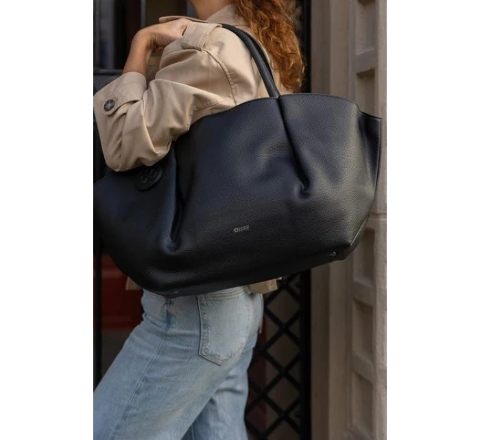 Velká dámská shopper kabelka – černá Big Star Velká dámská shopper kabelka – černá Big Star