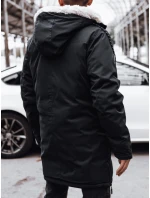 Pánská zimní bunda černá Dstreet TX4594 Pánská zimní bunda černá Dstreet TX4594