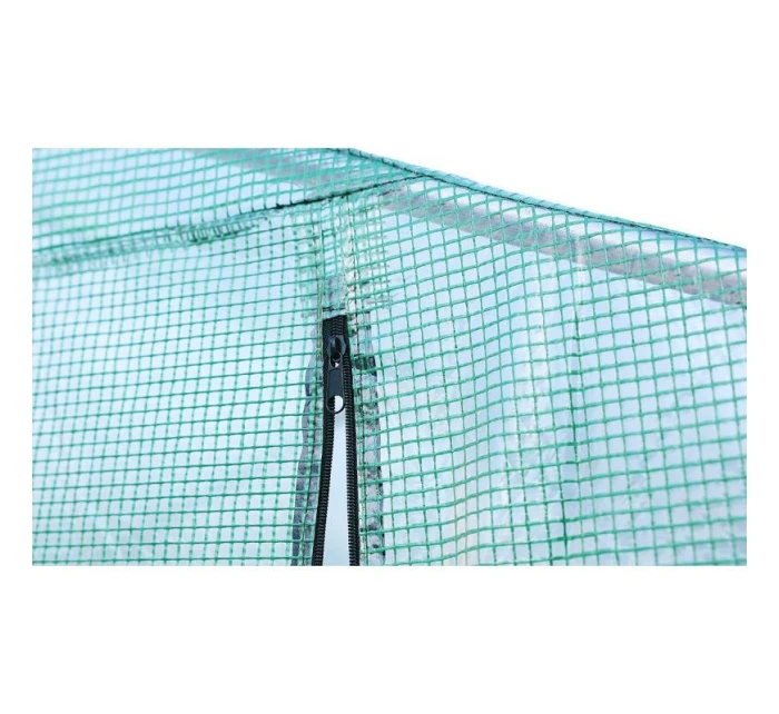 ZAHRADNÍ TUNEL 300x600x200 cm PE KONSTRUKCE ZELENÁ OCEL