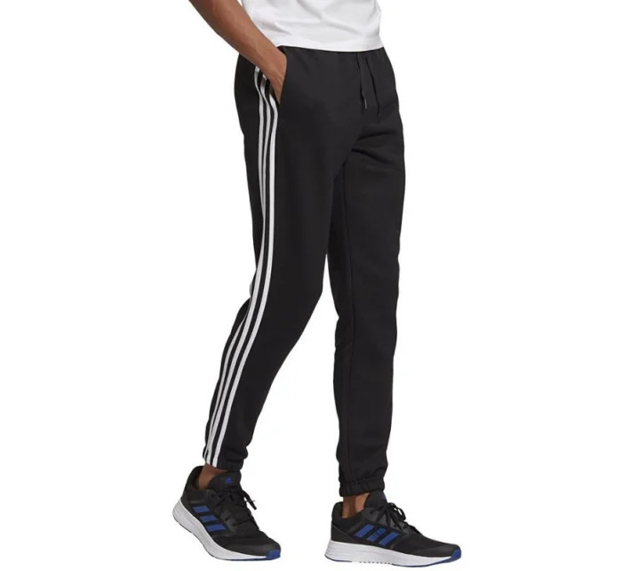 Kalhoty adidas Essentials Tapered Elasticcuff 3 Stripes Pant M GK8822