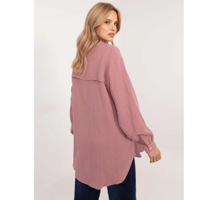 Koszula model 20612212 ciemny różowy - FPrice